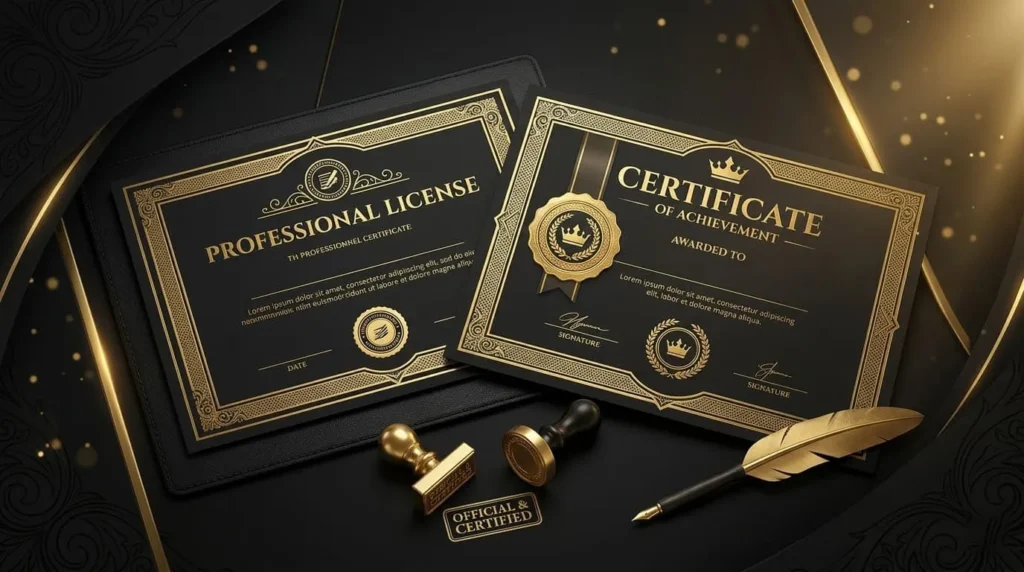 Licenses-and-Certificates