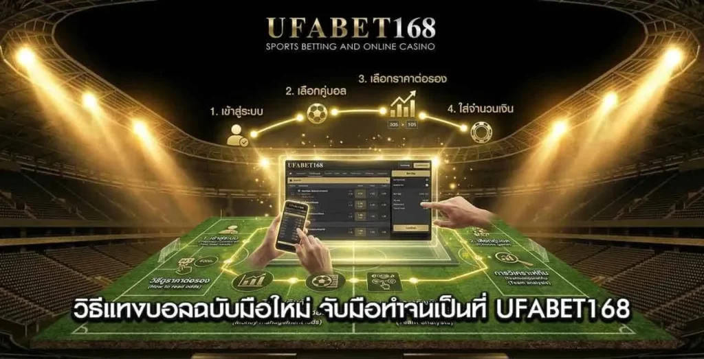 วิธีแทงบอล UFABET168
