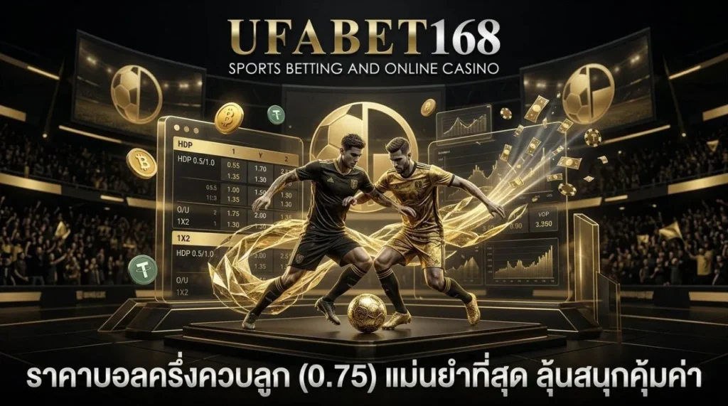 ราคาบอลครึ่งควบลูก UFABET168