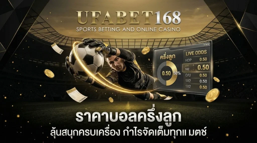 ราคาบอลครึ่งลูก UFABET168