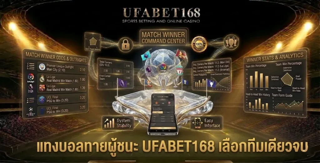 แทงบอลทายผู้ชนะ UFABET168